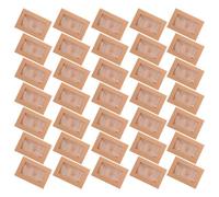 NULYLU 50pcs Western-Style Envelopes Rectangular Invitation Envelopes with Window Design Smooth Writing Surface Heart-Shaped Clasp Paper Plastic for Valentine's Day Love Letters