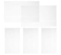 NULYLU 5pcs Currency Sleeves Money Sleeves Hard Plastic Protecting Commemorative Banknotes Display and Store Paper Money for Banknotes Collectors