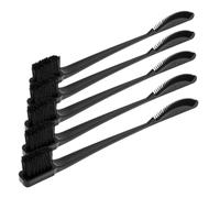NULYLU 5pcs Double-sided Edge Brush for Hair and Eyebrows Versatile Grooming Tool Eyelash Separator and Smooth Comb for Women Durable and Easy to Clean Makeup Essentials