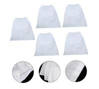 NULYLU 5pcs Manicure Dust Collector Bags Thickened Non-woven Suction Pouches for Nail Tech Vacuum Cleaner Dust Bag Replacement