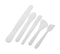 NULYLU 5pcs Skin Care Set with Eye Cream Applicator and Face Mask Spoons, Metal Cosmetic Mixing Utensils for Women’s Facial Care and Cream Application