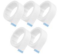 NULYLU 5rolls Eyelash Tape for Lash Extensions Roll Breathable Adhesive Skin-friendly Self-adhesive for Shaping and Holding Lashes for Various Extension Techniques