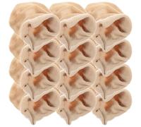 NULYLU 6 Pairs No Show Socks Ergonomic Shape Breathable Cotton Sweat Absorbing Lightweight Design Non-Skid Half Socks for Foot Health