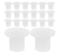 NULYLU 60pcs Plastic Reed Diffuser Neck Plug with Pre-opened Central Hole and Integrated Tight Outer Ring, Leakproof Diffuser Bottle Replacement Stopper for Aroma Sticks and Fragrance