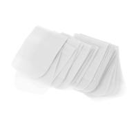 NULYLU 60pcs White Translucent Mini Paper Envelopes 5x5cm, Jewelry Packing Bags for Earrings Storage, Candy Treat Pouches, Small Coin and Photo Holder Bags for Mailing and Party Use
