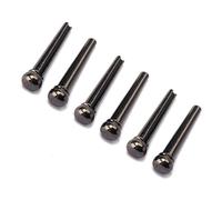 NULYLU 6pcs Acoustic Guitar Brass Bridge Pins Abalone Dot Replacement Parts for The Guitar (gl13)