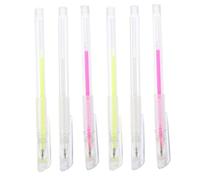 NULYLU 6pcs Brow Positioning Pen Eyebrow Mapping Glow Eyebrow Pen Microblading Pencil Nyc Pencil