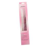 NULYLU 6Pcs Colored Hair Tinsel Extensions Kit Clip in Fairy Hair Tinsel for Easy Hairstyle Change for Parties Festivals