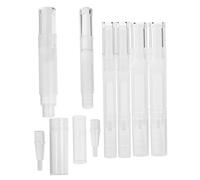 NULYLU 6pcs Cuticle Oil Pens Nail Care Oil Pens Empty Nail Bottles Lip Gloss Tubes