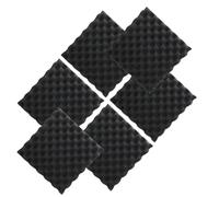 NULYLU 6pcs Mass Loaded Vinyl Soundproofing Panels Acoustic Insulation Board for Music Equipment