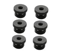 NULYLU 6pcs Microphone Screw Adapter for Tripod Fine Workmanship Mic Stand Conversion Connector Female to Male for Studio and Recording Use
