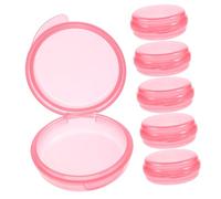 NULYLU 6Pcs Portable Pill Organizer Vitamin Case Lightweight Travel Medication Storage Sealed Design for Office and Outdoor Use Durable Material Easy Medication Management