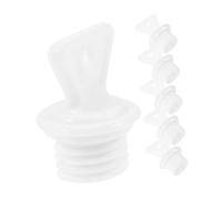 NULYLU 6pcs Reusable Stoppers for Hot Water Bags Anti-Leak Water Bag Seal for Travel Camping and Home Use Lightweight Compact Leak Design
