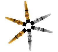 NULYLU 6pcs Small Metal Kazoos for Adults and Musical Instruments for Guitar Ukulele and More Lightweight and Compact Design for Practice and Fun