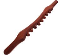 NULYLU 8 Pcs Massage Stick Wood Massage Tool 8-Bead Design Multi-Functional Portable Shoulder Massager Tool for People with Poor Sleep and Long Driving Fatigue Relief