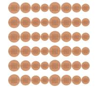 NULYLU 80pcs Circle Plasters Small Elastic with Breathable Fabric for Protective Plaster Care Suitable for Daily Family Needs and Outdoor Activities
