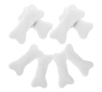 NULYLU 8pcs Halloween Bone Hair Clips Cute Plush Goth Barrettes for Women Spooky Cosplay Accessories Hair Clip Holiday Costume Headwear