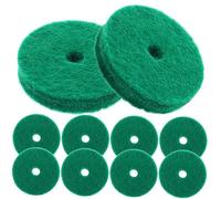 NULYLU 90Pcs Green Pure Wool Felt Pads Piano Felt Pad Replacement Piano Cushion Supple Texture No Dyeing for Keyboard Accessories