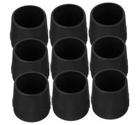 NULYLU 9pcs Guitar Holder Leg Pad Acoustic Guitar Stand Floor Protector Rubber Foot Pad Cover for Stand Protection