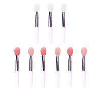 NULYLU 9pcs Lip Spoon Silicone Lip Brush 2.00x0.28x0.28in Precise Application Easy to Carry Experts Women Professional Use Cosmetics Accessory