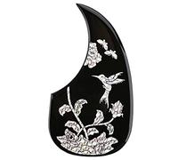 NULYLU Acoustic Guitar Pickguard Replacement for Electric Guitar High-density Material for Protecting Body from Scratch