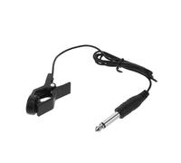 NULYLU Acoustic Guitar Pickup with Built-in Tapping Board and Clip-on Tuner, Universal Instrument Pickup Microphone for Guitar, Violin, Banjo - Transducer for String Tuning and Amplification