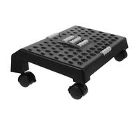 NULYLU Adjustable Foot Stool Plastic Footrest with Non-Slip Surface for Office and Home Use Comfortable Ergonomic Foot Stand for Adults and