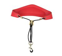 NULYLU Adjustable Saxophone Neck Strap Comfortable Sax Strap with Metal Hook Breathable Design for Easy Use for Soprano Alto and Tenor Saxophones