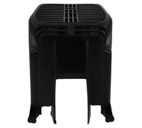 NULYLU Air Compressor Motor Cover with Heat Dissipation, Impact Resistant Plastic Pump Head Protector for Workshop and Garage Use, Universal Compatibility, Black 13x11x7 Inch