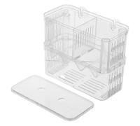 NULYLU Aquarium Breeding Isolation Box for Fish Egg and Betta with Observation Window and Effective Separation, Plastic Material with Suction Cups for Secure Attachment in Fish Tank
