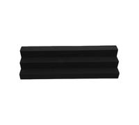 NULYLU Bass Trap Black Wall Wedge Acoustic Corner Polyurethane Sound Absorbing Foam for Noise Reduction for Control Rooms and Concert Halls