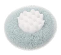NULYLU Bath Shower Sponge with Suction Loop Design Pu Pa Fpm Exfoliating Easy to Grip Bath Brush for Women Arm Neck Bathing