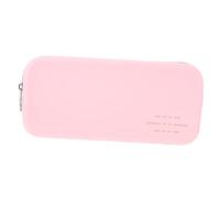 NULYLU Beauty Storage Bag Silicone Holder Case Portable Travel Makeup Brush Bag Pouch for Lipstick Cosmetics Use at Airport Hotel Trip
