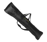 NULYLU Black Canvas Erhu Carrying Case with Padded Shockproof Protection, Adjustable Shoulder Strap and Handheld Tote for Zhonghu, Jinghu, and Chinese Musical Instruments Storage and Travel