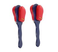 NULYLU Boys and Girls Wooden Castanets Preschool Musical Instruments for Toddlers Early Education Music Toys Wooden Sound Clapper for Boys and Girls