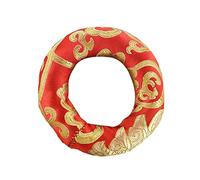 NULYLU Buddhist Sound Bowl Mat Cushion Nepal Handmade for Singing Bowl Pads for Yoga Practice and Sound Relaxation Random Color