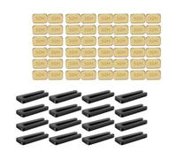 NULYLU Ceiling Fan Blade Balancing Kit with Self-adhesive Weights and Clamps Weights Clamps for Wobble Fix and Stability