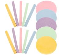 NULYLU Compressed Facial Sponges Expandable Soft Pva Sponges 60pcs Assorted Colours Random Color for Makeup Removal and Face Cleaning for Travel and Business Trips