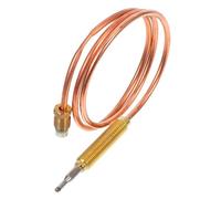 NULYLU Copper Energy Efficient and Quick Heating Thermocouple Sensor with Golden Finish for Fireplace and Logs Heater Replacement Suitable for Indoor Use