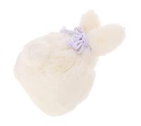 NULYLU Cosmetic Drawstring Bag Plush Bunny Personalised Toiletry Storage for Travel Outdoor Activities