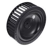 NULYLU Creative Anti-rust Metal Wind Wheel for Range Hood Motor Accessory, Suitable for Kitchen Exhaust Fan Replacement, Sturdy and Reliable