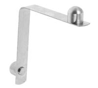 NULYLU Crutch with Ergonomic Design Snap Clip V Shape Buckle Shrapnel Spring Walking Stick Accessory Stainless Steel for DIY Secure Support in Mobility Aids