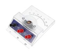 NULYLU Dc Voltmeter for Electrical Measurement and Current Measurement, Plastic Mini Analog Voltage Meter for Teacher-led Demonstrations and Student Experiments in Science Labs