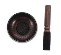 NULYLU Decorative Meditation Bowl for Yoga Buddha Sound Bowl Wooden Stick and