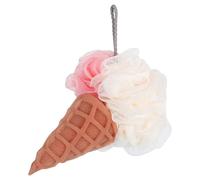 NULYLU Deep Cleaning Scrubber Bathing Flower Thickened Supple Design Premium Pe Material Removes Dead Skin Cells Comfortable Bath Accessories with Lanyard for Daily Shower Use