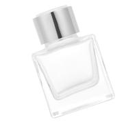 NULYLU Delicate White Glass Fragrance Diffuser Bottle 50ml with Stylish Modern Design Multi-functional Aroma Diffuser for Home Scenting and Decoration Random Color