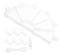 NULYLU Diamonds Painting Tray Art Storage Plastic DIY Craft Tools Convenient for Arranging Diamonds and Beads Suitable for Arts and Crafts