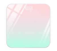 NULYLU Digital Scale for Infants with Gradient Green LCD Display, High-Precision Electronic Body Weight Scale for Health Monitoring, Suitable for Home and Nursery Use