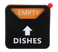 NULYLU Dishwasher Magnet Clean Dirty Indicator Square Acrylic Easy Status Indication Resists Deformation and Fading Modern Compact Design for Kitchen Use