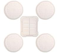 NULYLU DIY Silicone Resin Coaster Molds with Unique Creative Shaped Dandelion Pattern for Coaster Casting Tools, for Cup Mat Making Mold in DIY Projects